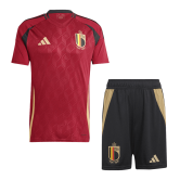 2024 Belgium Home EURO Football Set (Shirt + Short) Men's