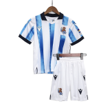 2023-2024 Real Sociedad Home Football Set (Shirt + Short) Children's