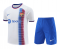 2024-2025 Barcelona White Football Training Set (Shirt + Short) Men's