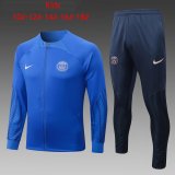 2022-2023 PSG Blue Football Training Set (Jacket + Short) Children's