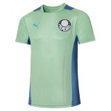 2022-2023 Palmeiras Mint Green Short Football Training Shirt Men's
