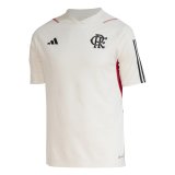 2023-2024 Flamengo White Football Training Shirt Men's #Pre-Match