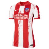 2021-2022 Atletico Madrid Home WoMen's Football Shirt
