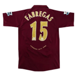 2005/2006 Arsenal Home Football Shirt Men's #Retro FABREGAS #15