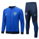 2022-2023 England Blue Football Training Set (Jacket + Pants) Men's