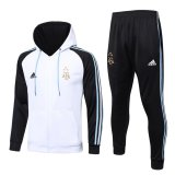 2023 Argentina 3 - Star White Football Training Set (Jacket + Pants) Men's #Hoodie