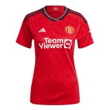 2023-2024 Manchester United Home Football Shirt Women's