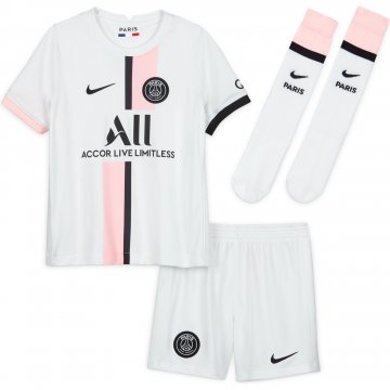 2021-2022 PSG Away Children's Football Shirt (Shirt+Short+Socks)
