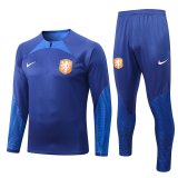 2022 Netherlands Blue Football Training Set Men's