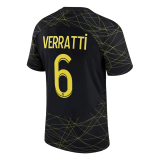 2022-2023 PSG Fourth Away Football Shirt Men's #VERRATTI #6