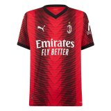 2023-2024 AC Milan Home Football Shirt Men's #Player Version