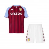 2021-2022 Aston Villa Home Children's Football Shirt (Shirt + Short)