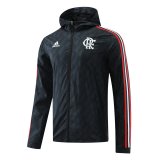 2022-2023 Flamengo Black All Weather Windrunner Football Jacket Men's #Hoodie