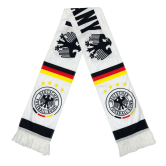 Germany White Football Scarf
