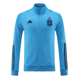 2022-2023 Argentina 3 Stars Blue Football Jacket Men's