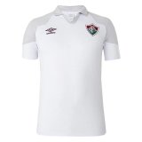 2023-2024 Fluminense White Football Polo Shirt Men's