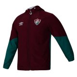 2023-2024 Fluminense Wine All Weather Windrunner Football Jacket Men's