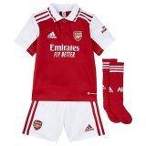 2022-2023 Arsenal Home Football Full Kit ( Shirt + Short + Sock ) Children's