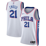 Male Philadelphia 76ers Association Edition Jersey 2022-2023 White Joel Embiid #21