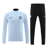 2023-2024 Inter Milan Blue Football Training Set (Sweatshirt + Pants) Men's