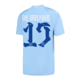 2023-2024 Manchester City Japanese Tour Printing Home Football Shirt Men's #DE BRUYNE #17