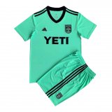 2022-2023 Austin FC Away Children's Football Shirt (Shirt + Short)