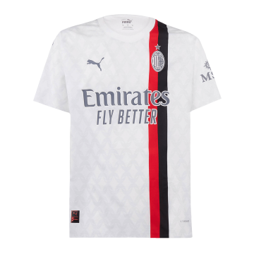 2023-2024 AC Milan Away Football Shirt Men's #Player Version