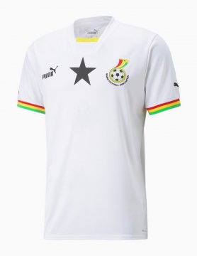 Men's 2022 Ghana Football Shirt Home