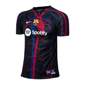 2023-2024 Barcelona x Patta Pre-Match Football Shirt Men's