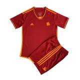 2023-2024 Roma Home Football Set (Shirt + Short) Children's