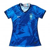 2022 Brazil Special Edition Blue Football Shirt Women's