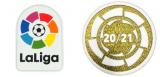 Spanish La Liga Badge & 2020-2021 La Liga Champion Badge