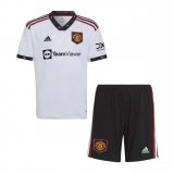 2022-2023 Manchester United Away Football Set (Shirt + Short) Children's