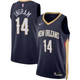 Male New Orleans Pelicans Icon Edition Jersey 2022-2023 Navy Brandon Ingram #14