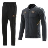 2022-2023 Arsenal Gray Football Training Set (Jacket + Pants) Men's