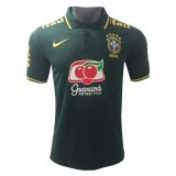 2022 Brazil Green Football Polo Shirt Men's
