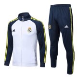 2022-2023 Real Madrid White II Football Training Set (Jacket + Pants) Men's