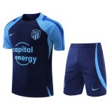 2022-2023 Atletico Madrid Royal Football Set (Shirt + Short) Men's