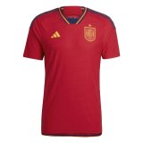 2022 Spain Home Football Shirt Men's