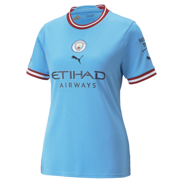 2022-2023 Manchester City Home Football Shirt Women's