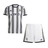 2022-2023 Juventus Home Football Shirt ( Shirt + Short ) Children's