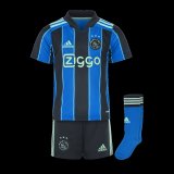 2021-2022 Ajax Away Children's Football Shirt (Shirt+Short+Socks)