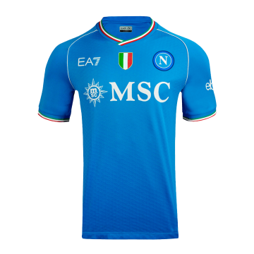2023-2024 Napoli Home Football Shirt Men's #Player Version