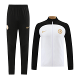 2023-2024 Chelsea White Football Training Set (Jacket + Pants) Men's