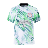 2023 Nigeria White&Green Pre-Match Football Shirt Men's