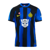 2023-2024 Inter Milan X Transformers Home Football Shirt Men's #Player Version