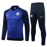2021-2022 Chelsea Blue Football Training Set (Jacket + Pants) Men's
