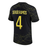 2022-2023 PSG Fourth Away Football Shirt Men's #SERGIO RAMOS #4