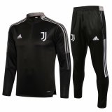 2021-2022 Juventus Dark Grey Football Training Set Men's