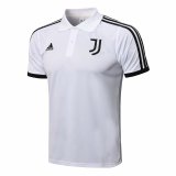 2021-2022 Juventus White Football Polo Shirt Men's
